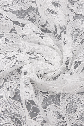 Long Sleeve High-Neck Lace Maxi Dress with Sheer Corset Design