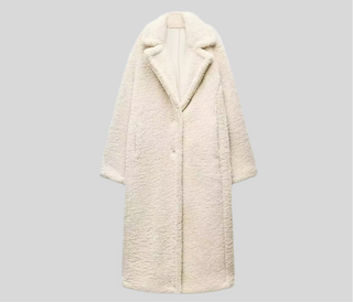 Oversized Teddy Tall Coat