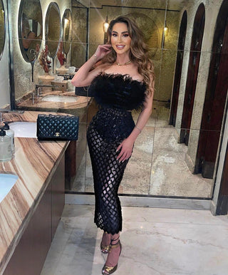 Maryana Elegant Feather Set