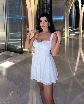 Hailey Cute Sleeveless Mini Dress