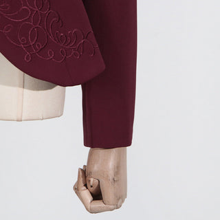 Elegant Tailored Blazer & Pleated Maxi Skirt Set