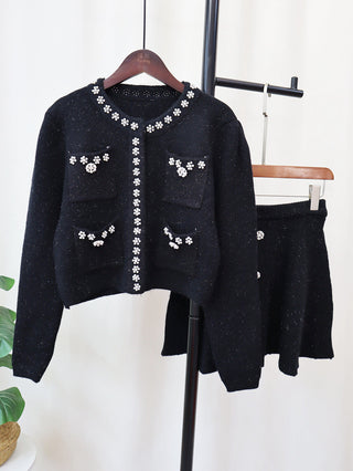 Long Sleeve Knitted Set