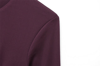 Long Sleeve Twist-Front Bodycon Maxi Dress