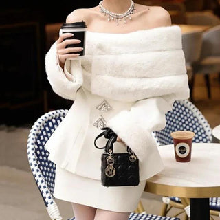 Luxe Fur Elegant Set