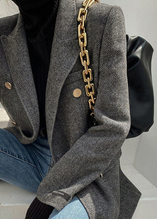 Wool Double-Breasted Blazer