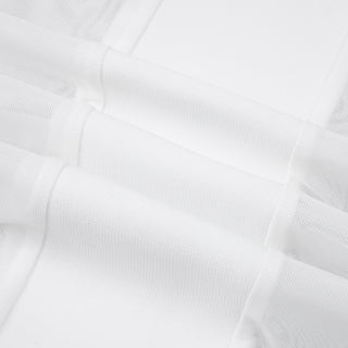 Strapless Mesh-Bandage long dress