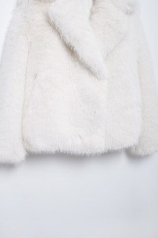Loose Casual Faux Fur Coat