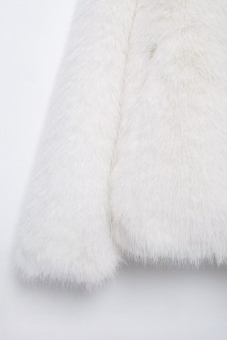Loose Casual Faux Fur Coat
