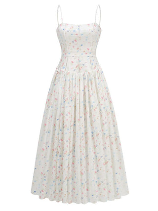 Enchanted Blooms Suspender Long Dress