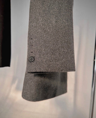 Oversized Wool Blazer Dress with Pockets