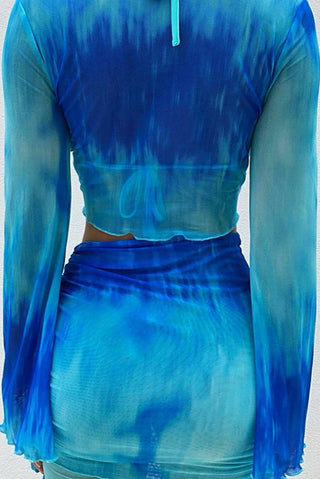 Quinn Tie Dye Cover Up Set