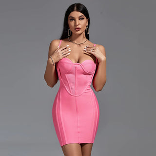 Myriam Corset Sleeveless Mini Dress