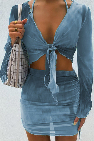 Quinn Tie Dye Cover Up Set