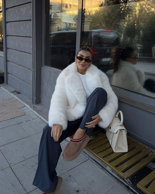 Loose Casual Faux Fur Coat