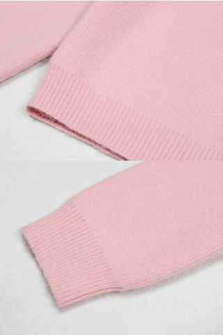 Long-Sleeve Knit Embellished Button-Up Cardigan