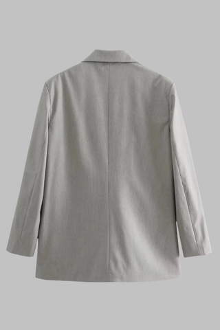 Oversized Elegance Double-Breasted Blazer