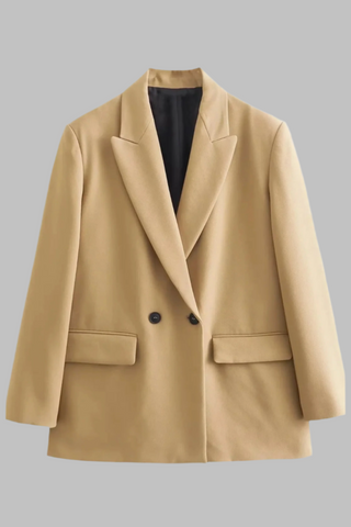 Oversized Elegance Double-Breasted Blazer