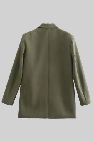 Oversized Elegance Double-Breasted Blazer
