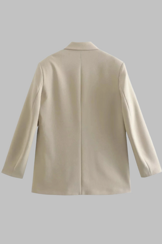 Oversized Elegance Double-Breasted Blazer
