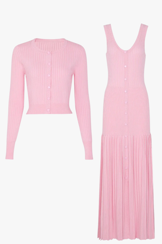 Everyday Chic Ribbed Button-Up Knit Cardigan