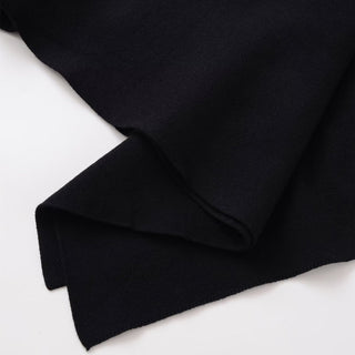 Soft Knit Poncho Top – Asymmetrical Hem Relaxed Fit