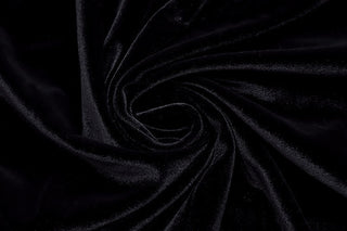 Velvet Deep V Long Dress with Crystal Buttons, Long Sleeves & Front Slit