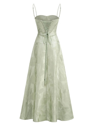 Backless Tie Back Elegance White Long Dress