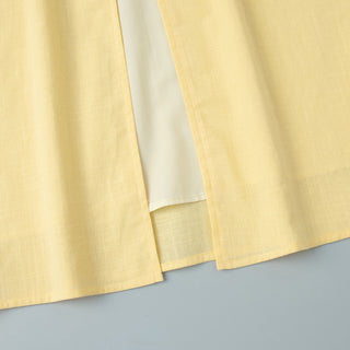 Sleeveless Linen-Blend Peplum Top & Long Skirt Co-Ord Set with Lace-Up Back