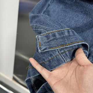 Multi-Pocket Wide Leg Cargo Jeans