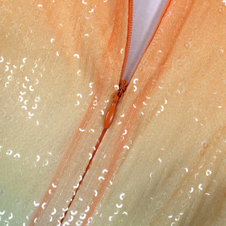 Sequin Ombre Starfish Detail Maxi Dress
