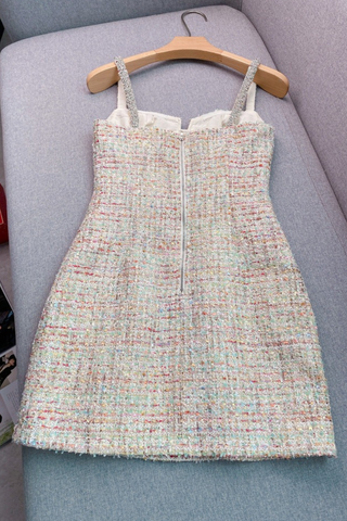 Sparkle Tweed Mini Dress