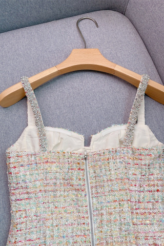 Sparkle Tweed Mini Dress