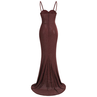 Sleeveless Elegant Slim  Long Dress