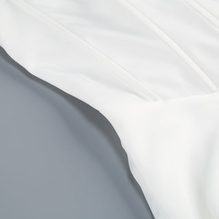 Luxe Corset Drape Maxi Gown