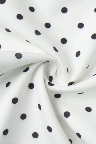 Monroe Polka Dot Peplum Set