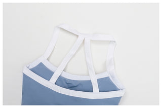 Contrast Trim Activewear Set