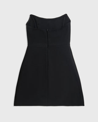 Sleeveless Embellished Jewel Bandage Mini Dress – Structured Fit Design