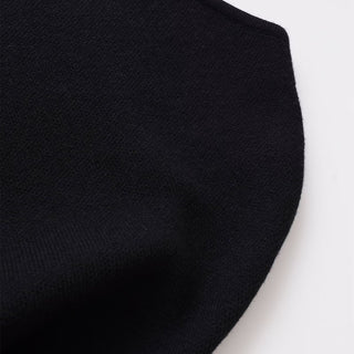 Soft Knit Poncho Top – Asymmetrical Hem Relaxed Fit