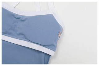 Contrast Trim Activewear Set
