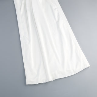 Luxe Corset Drape Maxi Gown
