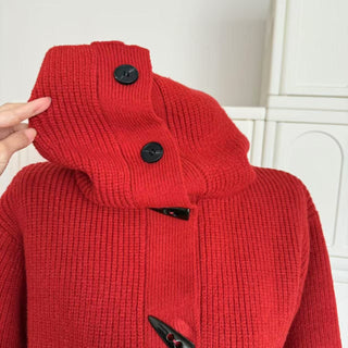 Ribbed Knit Cropped Jacket & High-Waist Shorts Set