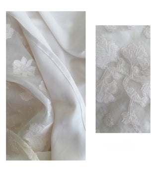 Floral Jacquard Lace Corset Midi Dress