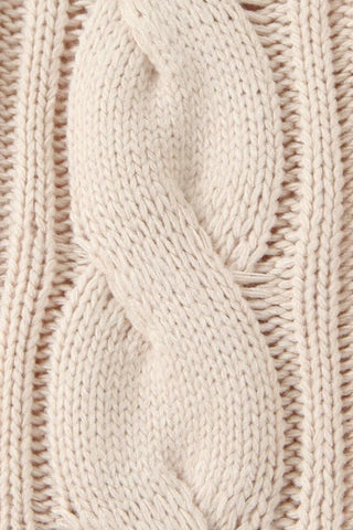 Knit Sleeveless Turtleneck Mini Dress with Contrast Hem