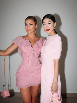 Soft Ruffle Off-Shoulder Mini Dress
