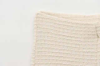 Flared Knit Pants
