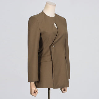 Chic Long Sleeve Suit Jacket Dress