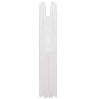 Elegant Sleeveless Bandage Mesh Long Dress Evening Gown with Scarf Detail