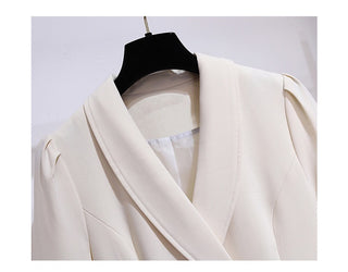 Double-Breasted Belted Midi Coat Dress