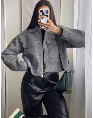 Short Teddy Fleece Jacket