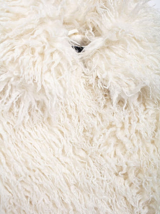 Long Sleeve Shaggy Faux Fur Jacket